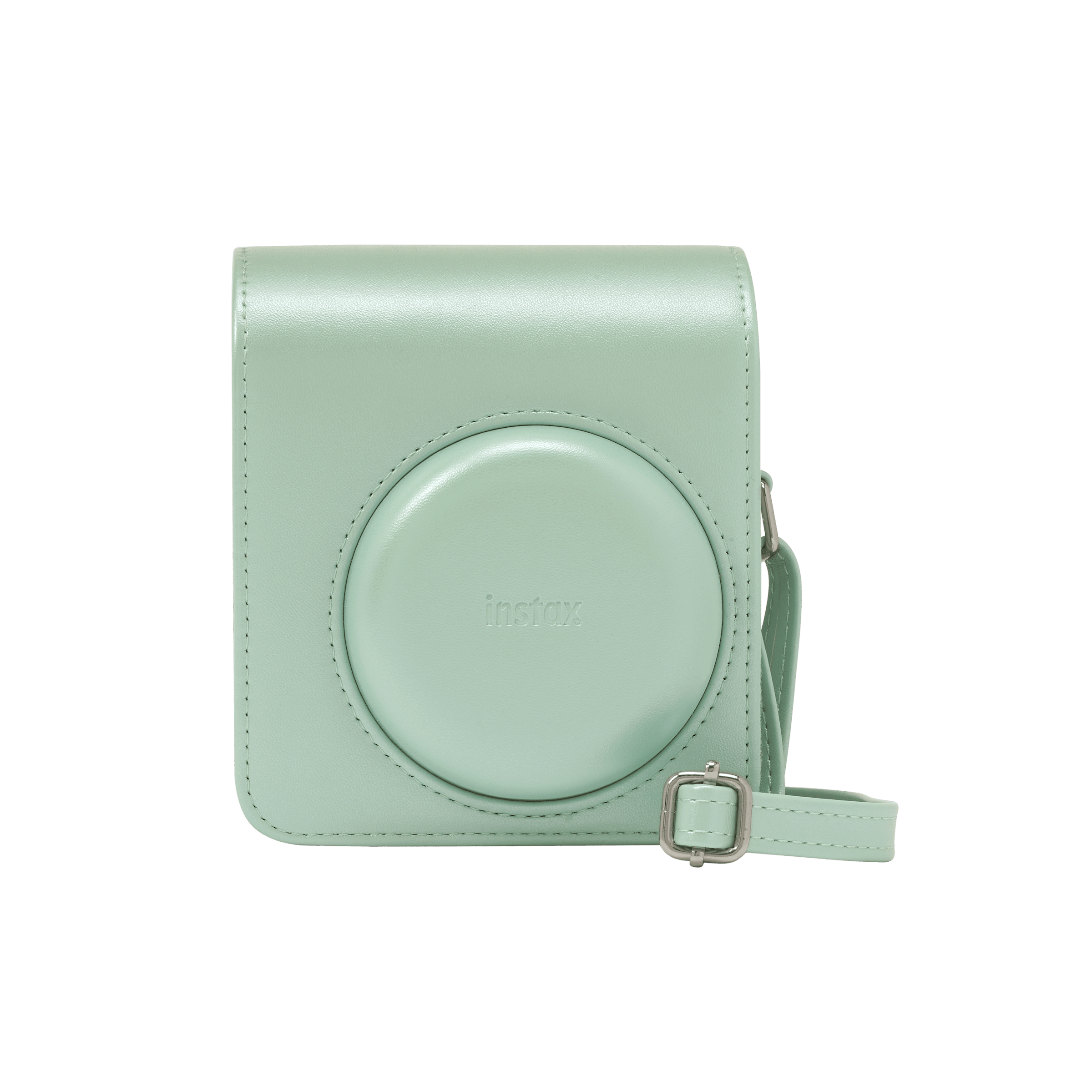 FUJIFILM instax mini 13 Accessory Kit Lagoon Green - protective case with shoulder strap