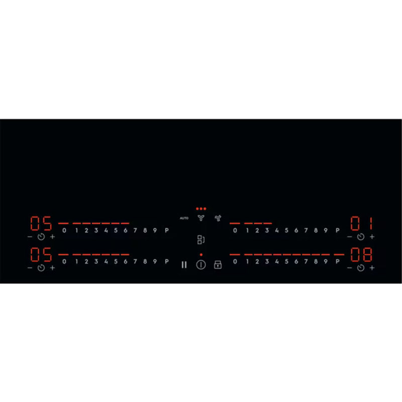 Electrolux 80 cm Combo-Hob Hood – Induction with Built-In Extractor | LCC83443