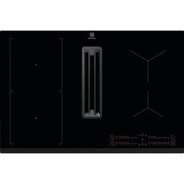 Electrolux 80 cm Combo-Hob Hood – Induction with Built-In Extractor | LCC83443
