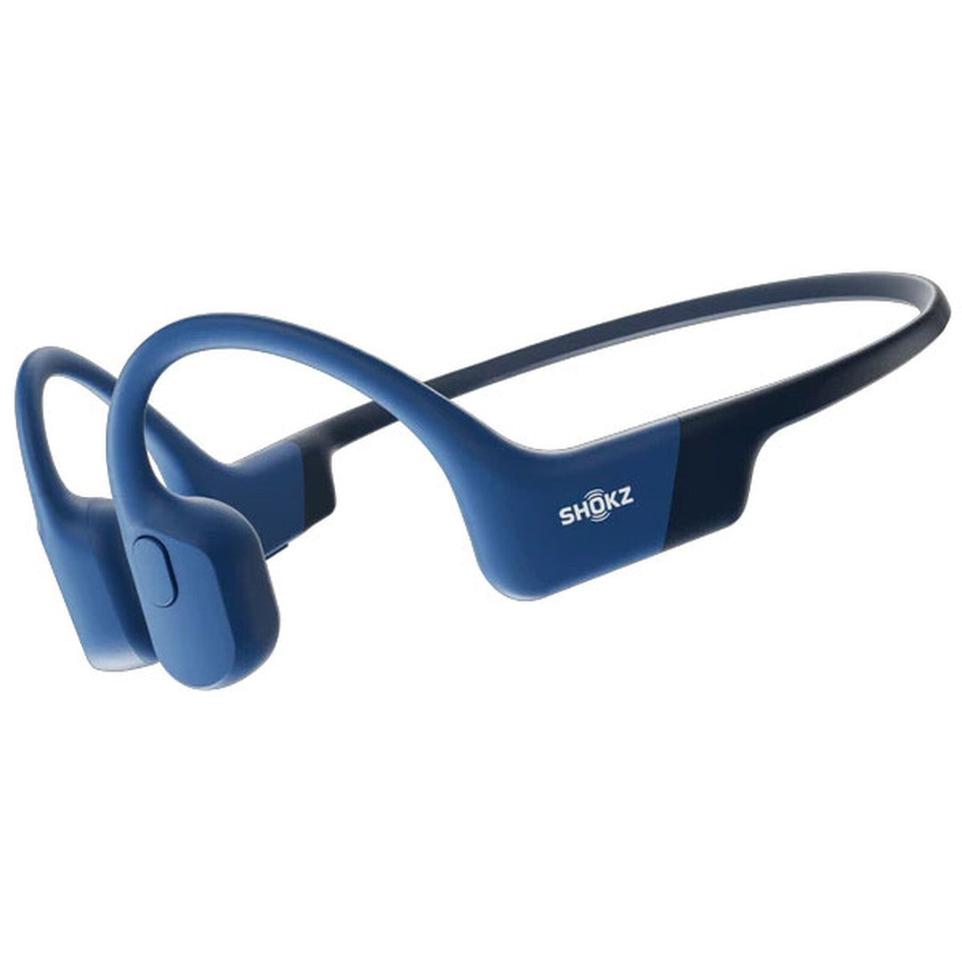 Shokz OpenRun 9th Gen Bone Conduction Wireless Sport Headphones – Blue | 38-S805-ST-BL Shokz Headphones Euronics Ireland