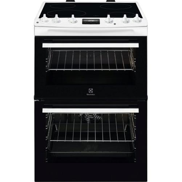 Electrolux 60CM Freestanding Electric Cooker - White | LKR655200W Electrolux Oven Euronics Ireland