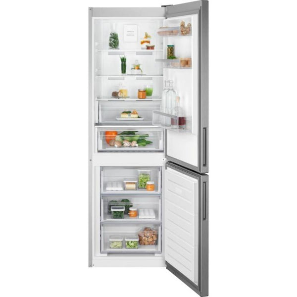 Electrolux 60cm TwinTech NoFrost Freestanding Fridge Freezer Stainless Steel | LNT6ME32U2