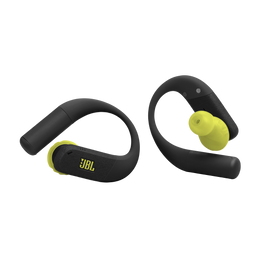 JBL Endurance Peak 4 True Wireless Sport Earbuds Black and Lime | JBLENDUPEAK4BLKL