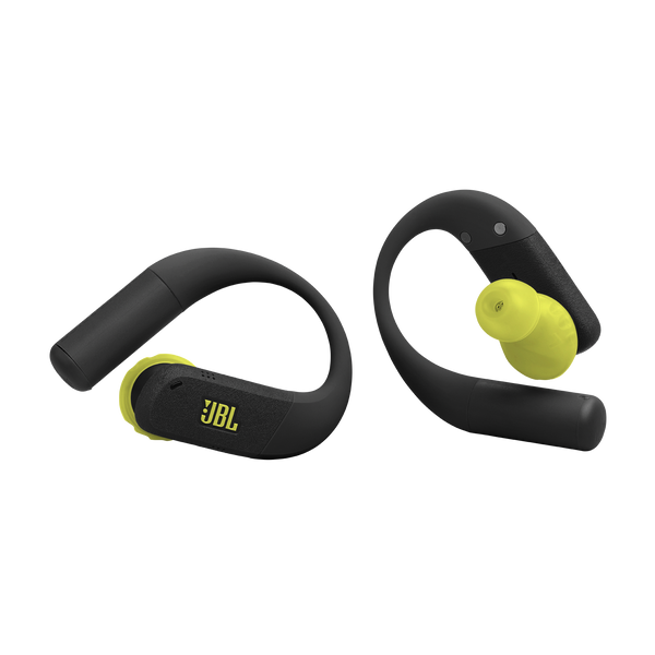 JBL Endurance Peak 4 True Wireless Sport Earbuds Black and Lime product image