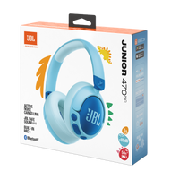 JBL Junior 470NC Kids Wireless Over-Ear Noise-Cancelling Headphones Blue product image