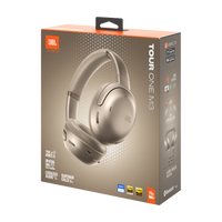 JBL Tour One M3 Wireless Over-Ear Noise-Cancelling Headphones Mocha product image