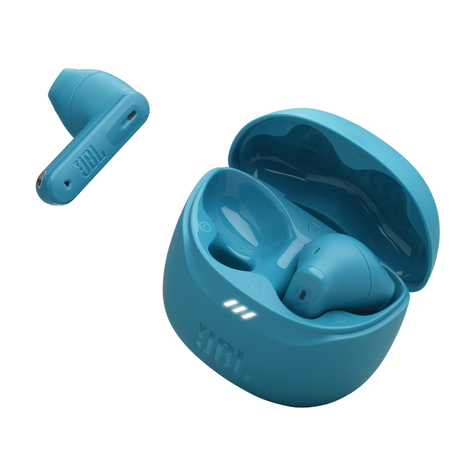JBL Tune Flex 2 True Wireless Noise-Cancelling Open-Stick Earbuds – Turquoise | JBLTFLEX2TQE