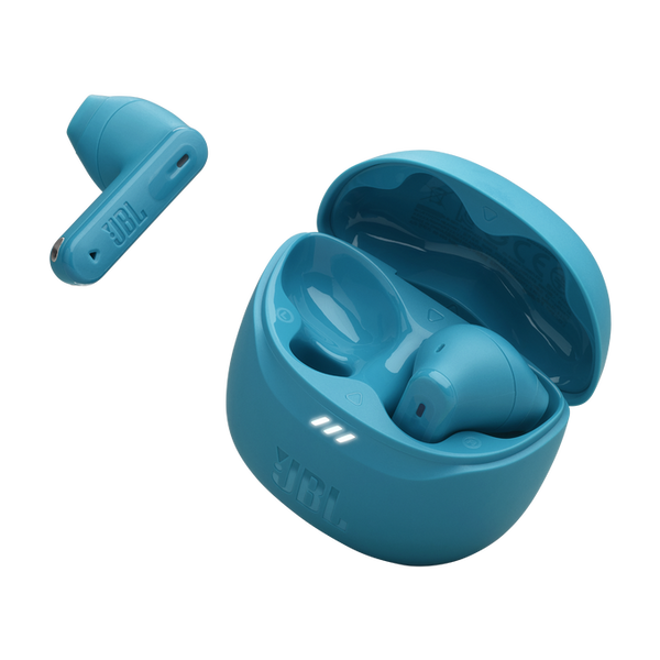 JBL Tune Flex 2 True Wireless Noise-Cancelling Open-Stick Earbuds – Turquoise | JBLTFLEX2TQE