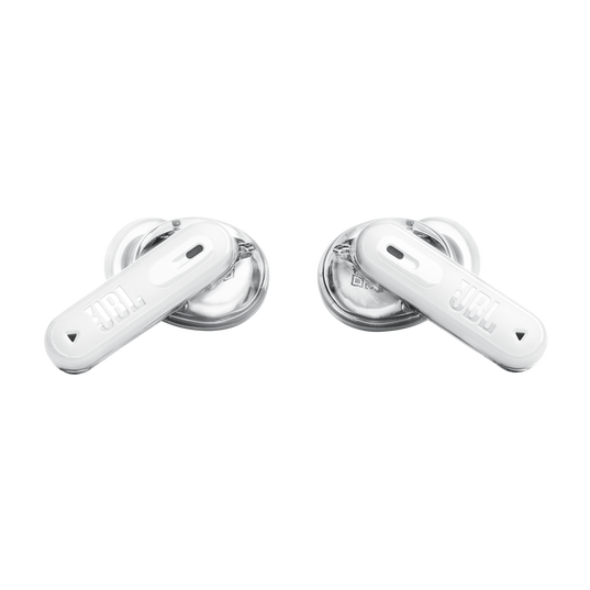 JBL Tune Beam 2 Ghost Edition True Wireless Noise-Cancelling Earbuds | JBLTBEAM2GWHT