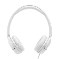 JBL Tune 530 Wired On-Ear Headphones White product image