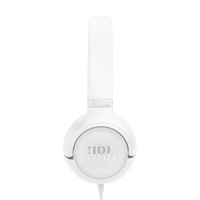 JBL Tune 530 Wired On-Ear Headphones White product image