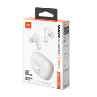 JBL Wave Beam 2 True Wireless Noise-Cancelling Earbuds White product image