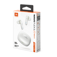 JBL Wave Flex 2 True Wireless Earbuds White product image