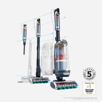 Shark PowerDetect Transformer Upright Vacuum - Chimera Blue - upright view