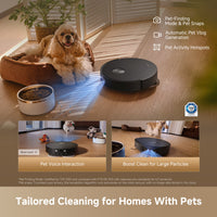 Dreame L60 Ultra Robot Vacuum Cleaner and Mop with Self-Cleaning - Black | RLL37CE0