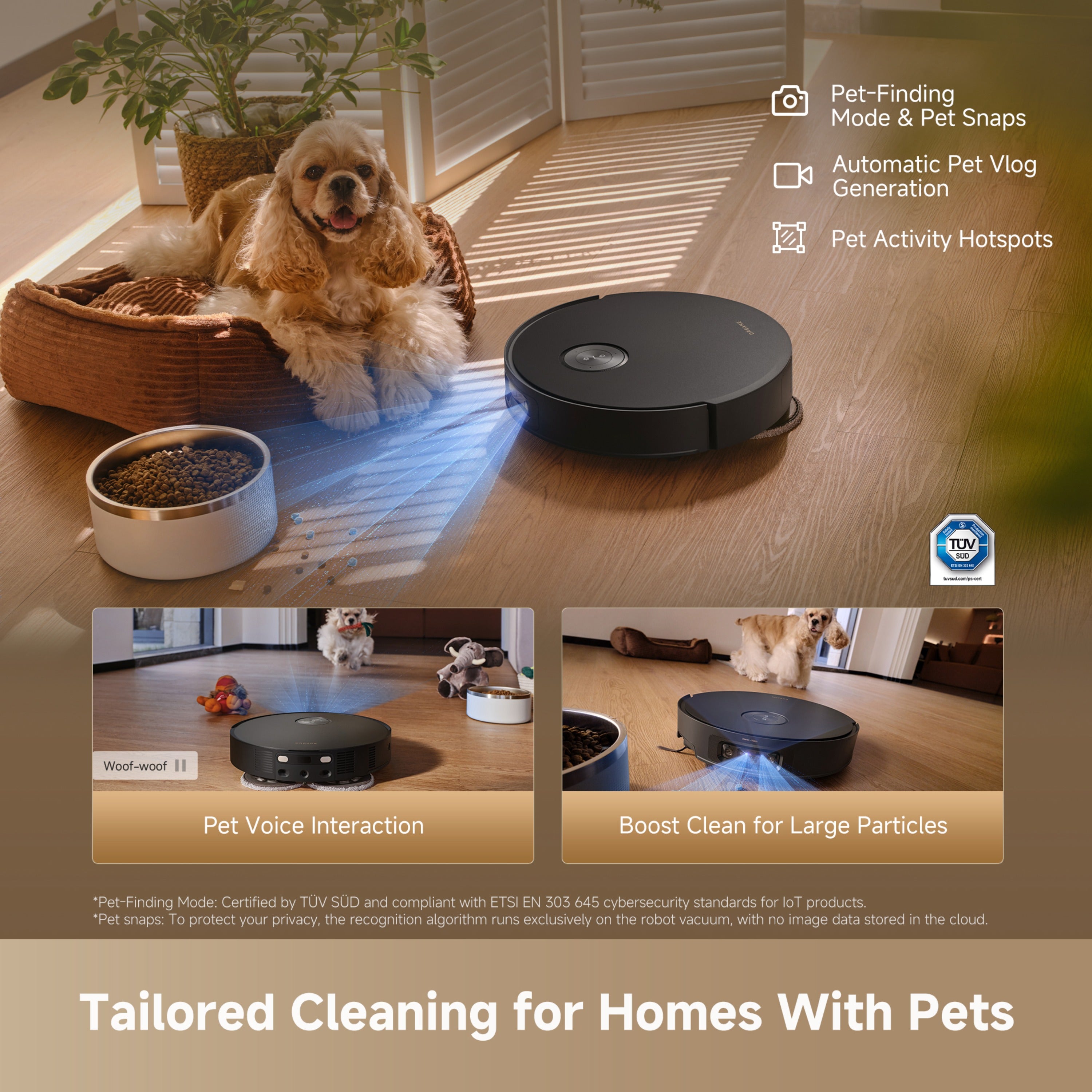 Dreame L60 Ultra Robot Vacuum Cleaner and Mop with Self-Cleaning - Black | RLL37CE0