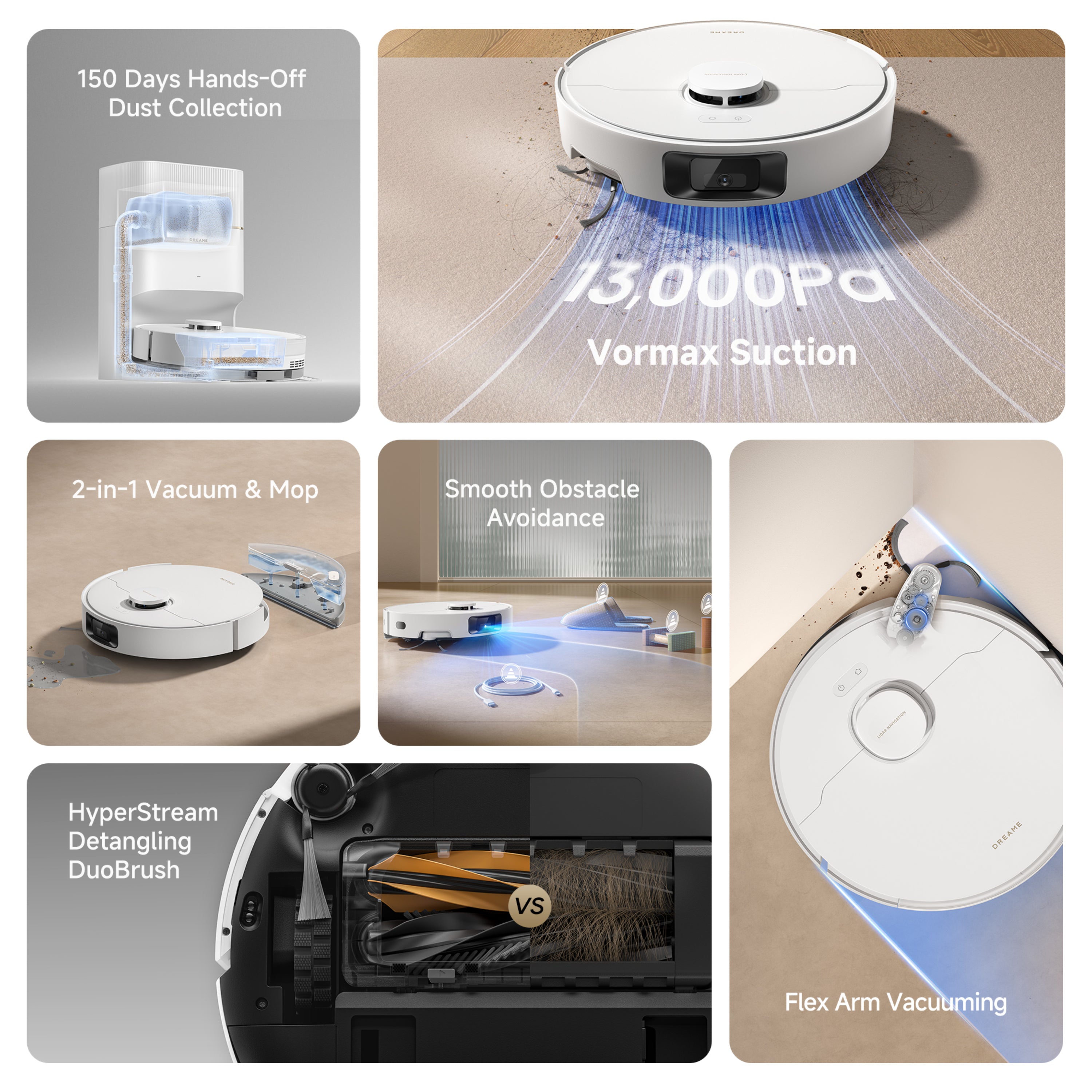 Dreame D20 Pro Plus Robot Vacuum & Mop | RLD43SD