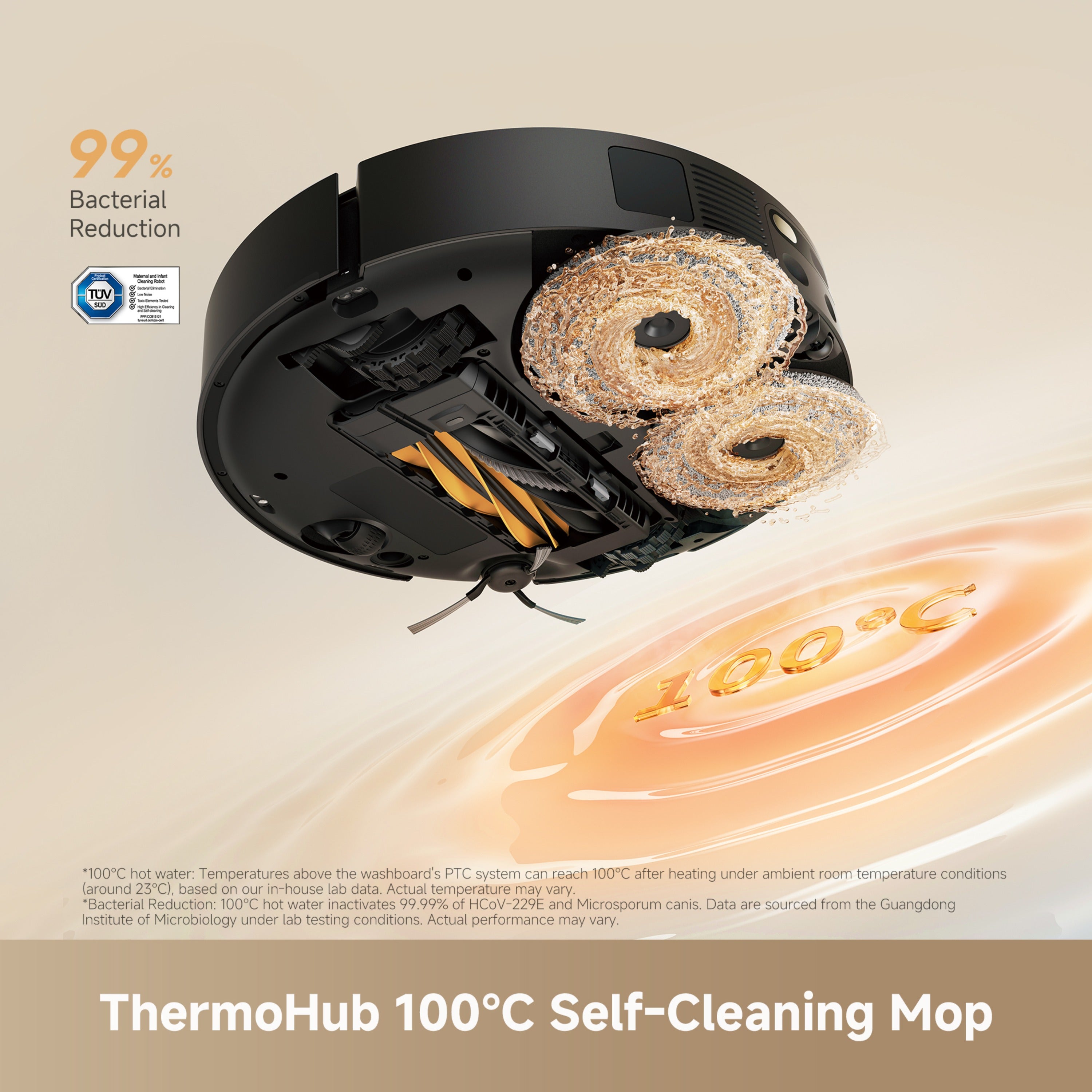 Dreame L50s Pro Ultra 30,000Pa Robot Vacuum & Mop with Self-Cleaning Station - Black | RLL88HE_BLK
