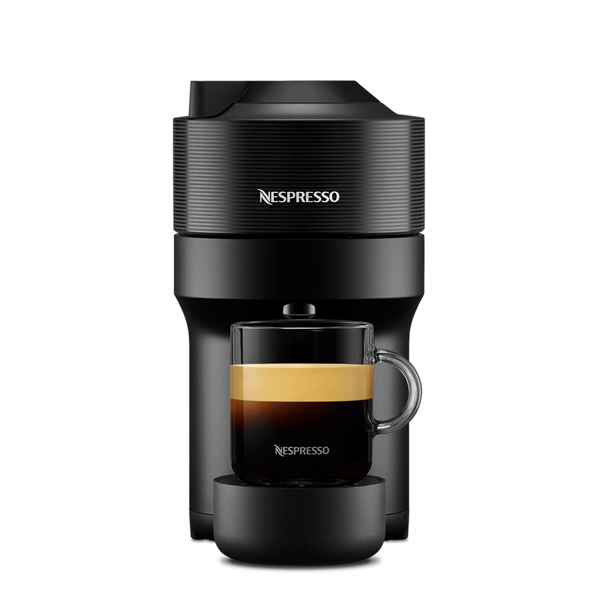 De'Longhi Nespresso Vertuo Pop Capsule Coffee Machine - Black - product view