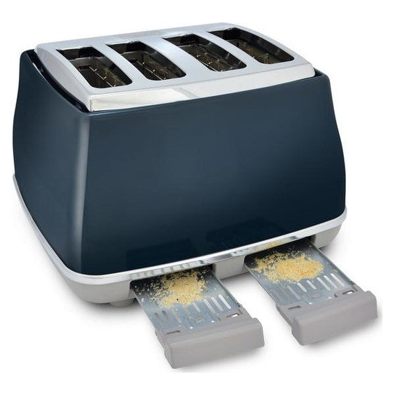DeLonghi Icona Capitals 4 Slice Toaster | CTOC4003.BL