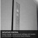 Haier FD 70 Series 5 444L No Frost Freestanding Fridge Freezer in Black | HFR5719EWPB Haier Fridge Freezer Euronics Ireland