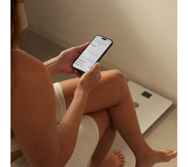 Withings Body Comp - Smart Scale with Body Composition & Visceral Fat Analysis - White | 78-WBS12-White-All-Inter