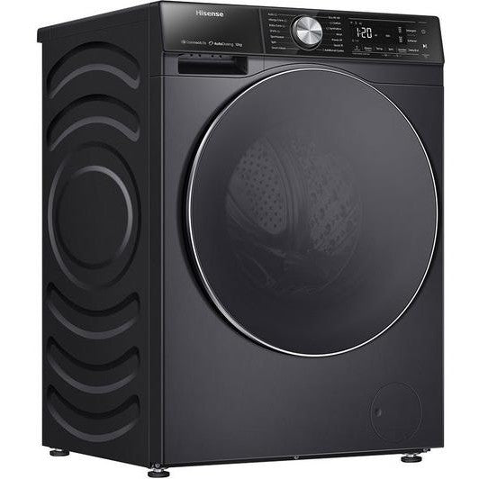 Hisense 5S Series Auto Dosing WiFi-enabled 12 kg 1400 Spin Washing Machine - Black – view 2
