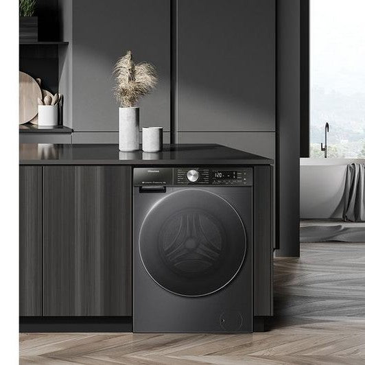 Hisense 5S Series Auto Dosing WiFi-enabled 12 kg 1400 Spin Washing Machine - Black – view 4