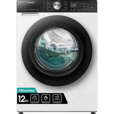 Hisense 12kg Washing Machine | WF5S1245BW Hisense Washing Machine Euronics Ireland