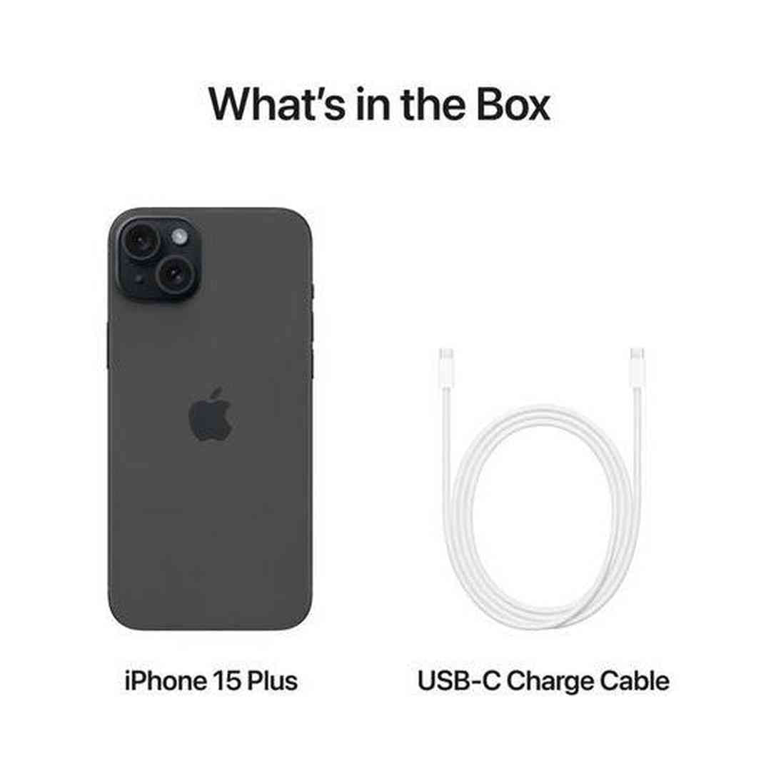 Apple iPhone 15 Plus 128GB Smartphone - Black | MU0Y3ZD/A Apple Smartphone Euronics Ireland