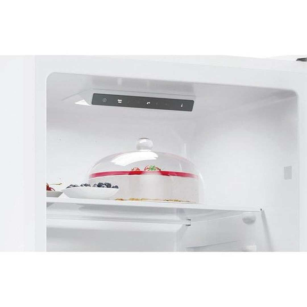 Hoover 50/50 Low Frost Fridge Freezer - White - fridge interior with LED control panel