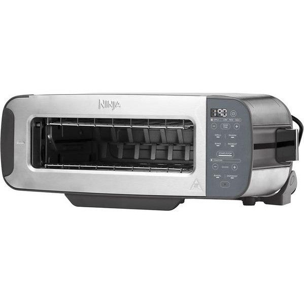Ninja Foodi 3‑in‑1 Toaster, Grill &amp; Panini Press | ST202UK (Stainless Steel)