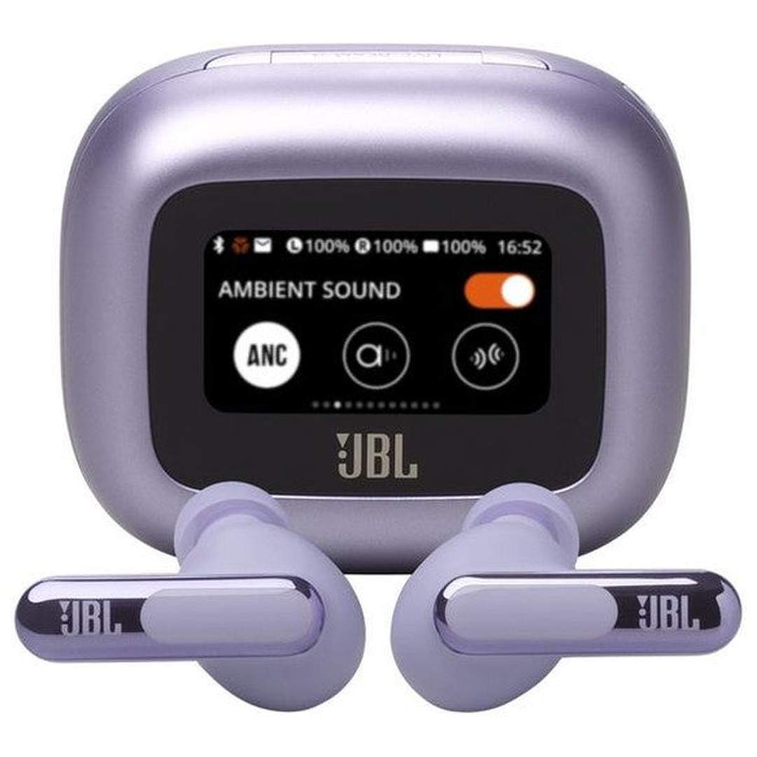 JBL Live Beam 3 10mm Hi-Res Wireless Earbuds - Purple | JBLLIVEBEAM3PUR JBL Earbuds Euronics Ireland