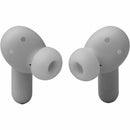 JBL Live Beam 3 10mm Hi-Res Wireless Earbuds - Silver | JBLLIVEBEAM3SIL JBL Earbuds Euronics Ireland