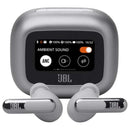 JBL Live Beam 3 10mm Hi-Res Wireless Earbuds - Silver | JBLLIVEBEAM3SIL JBL Earbuds Euronics Ireland
