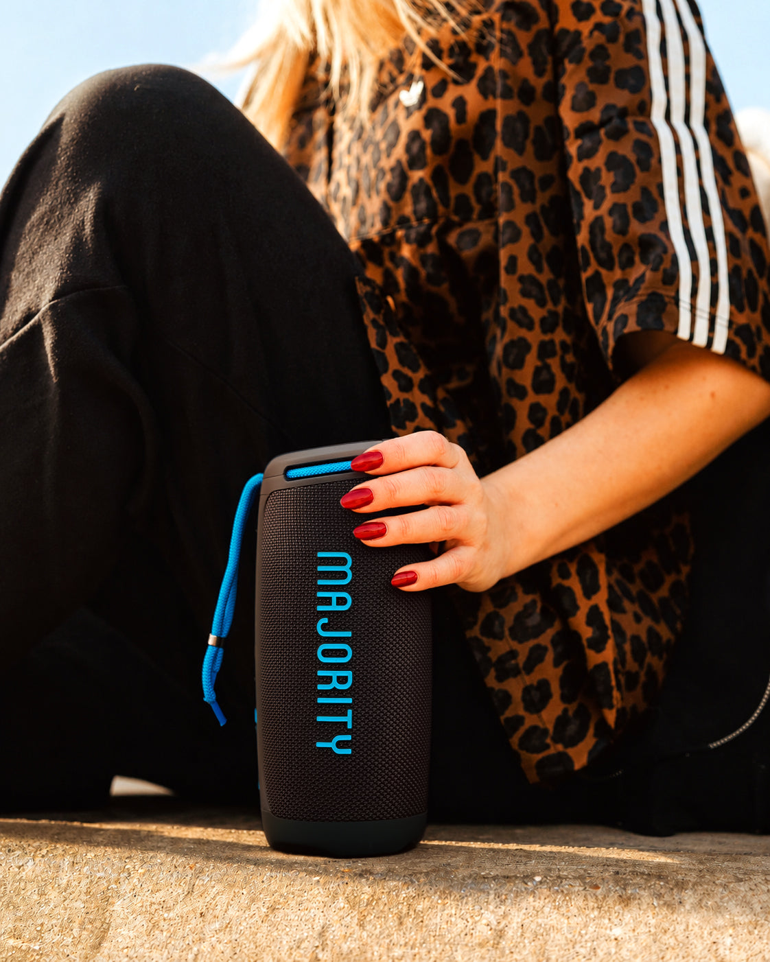 Majority Move M3 Portable Bluetooth Speaker, Black - official product image