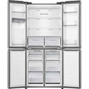Hisense American Fridge Freezer-Stainless Steel | RQ5P470SMIE Hisense American Fridge Freezer Euronics Ireland