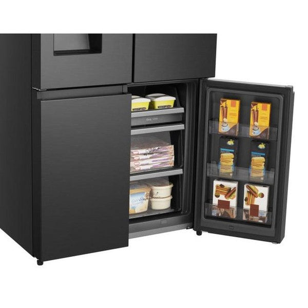 Hisense PureFlat American Smart Fridge Freezer | RQ760N4SBFE Hisense Fridge Freezer Euronics Ireland