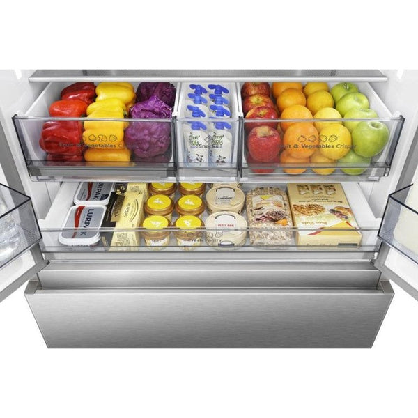 Hisense PureFlat French Door Fridge Freezer | RF815N4SESE Hisense French Door Fridge Freezer Euronics Ireland