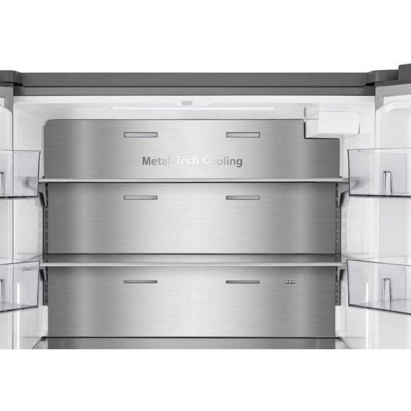 Hisense PureFlat French Door Fridge Freezer | RF815N4SESE Hisense French Door Fridge Freezer Euronics Ireland