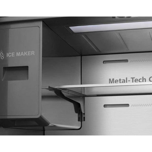 Hisense PureFlat American Smart Fridge Freezer | RQ760N4SBFE Hisense Fridge Freezer Euronics Ireland