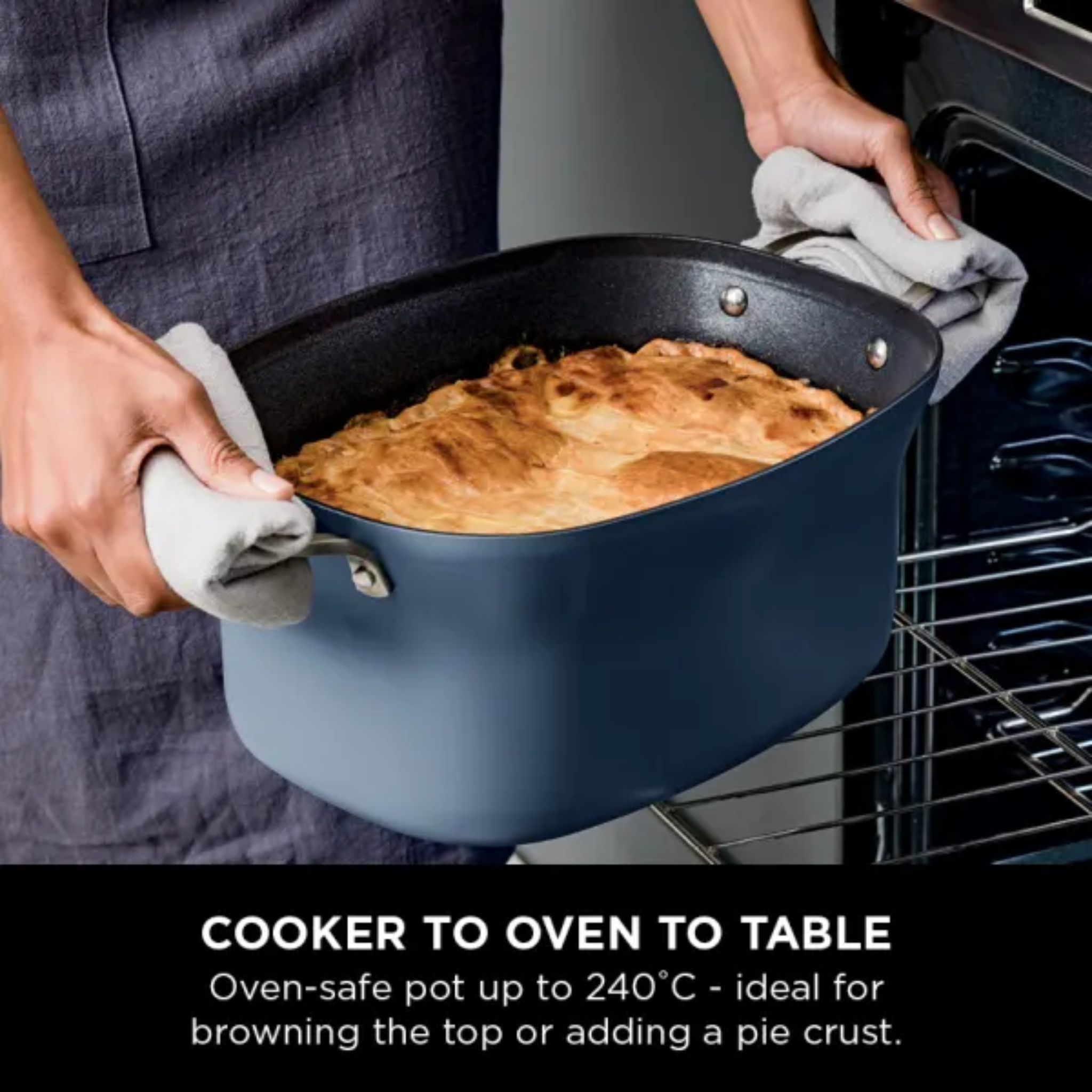 Ninja Foodi PossibleCooker 8-in-1 Rice & Slow Cooker 6L Midnight Blue product image