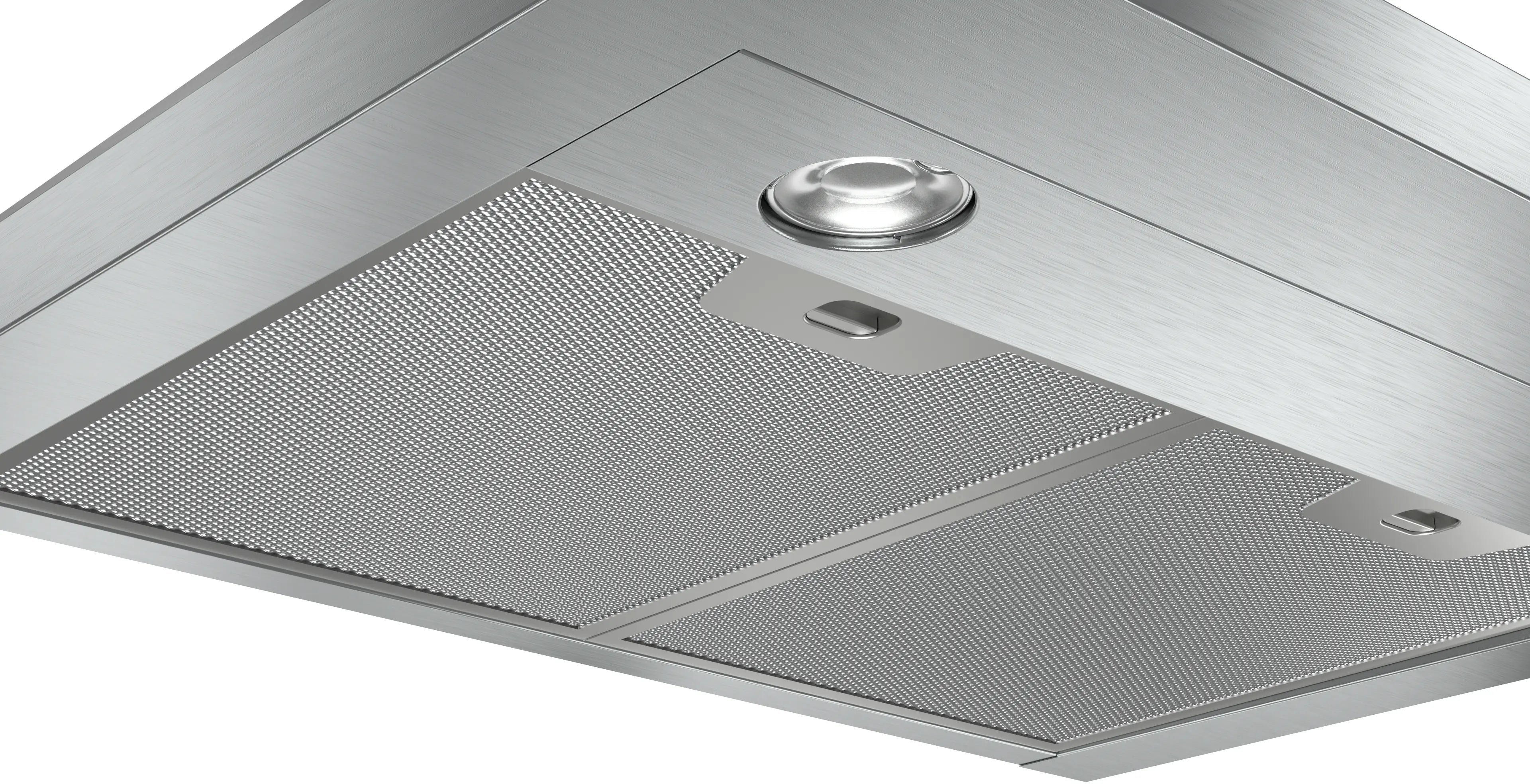 Bosch Series 2 60cm wall-mounted chimney cooker hood in Stainless Steel