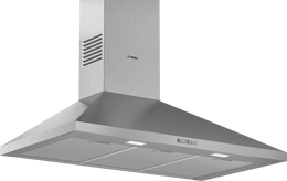 Bosch Series 2 90cm Pyramid Chimney Cooker Hood - Stainless Steel | DWP94BC50B