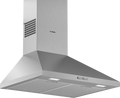 Bosch Series 2 60cm pyramid chimney cooker hood in Stainless Steel
