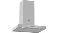 NEFF N 30 D62BBC0N0B 60cm wall-mounted chimney cooker hood in Stainless Steel