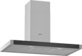 NEFF N 50 90cm wall-mounted chimney cooker hood in Stainless Steel