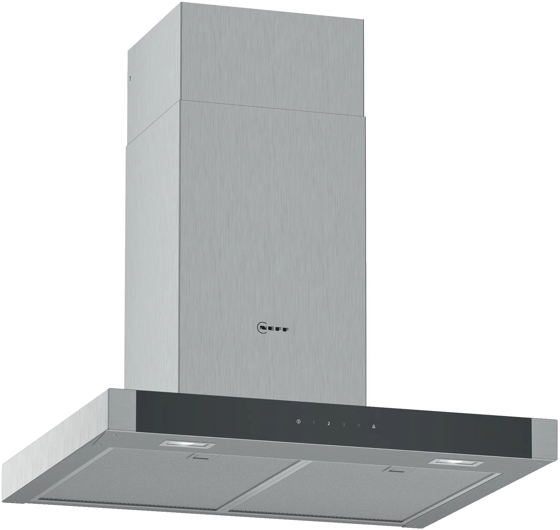 NEFF N 50 60cm wall-mounted chimney cooker hood in Stainless Steel