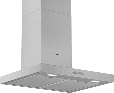 Bosch Series 2 60cm Box Chimney Cooker Hood - Stainless Steel | DWB64BC50B