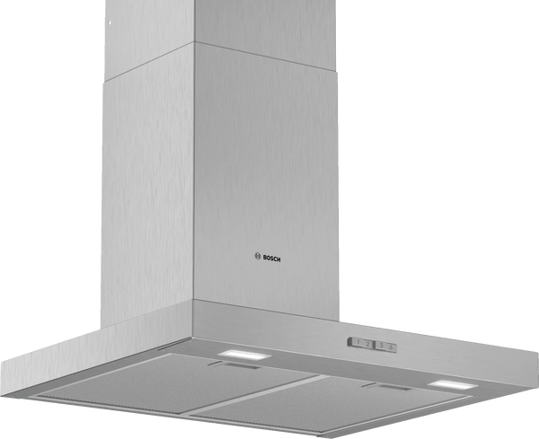 Bosch Series 2 60cm box-design chimney cooker hood in Stainless Steel